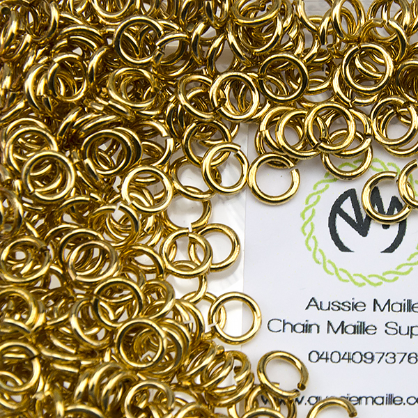 Jump Rings Base Metals Jewellery Brass Jump Rings Jewellery