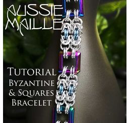 Byzantine & Squares Bracelet