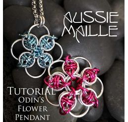 Odin's Flower Pendant