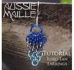 Euro Fan Earrings