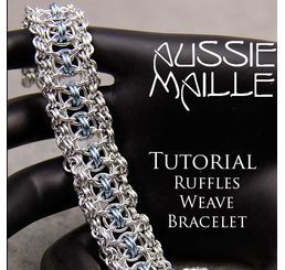 Ruffles Weave Bracelet Tutorial