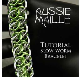 Slow Worm Bracelet Tutorial