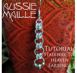 Stairway to Heaven Earrings Tutorial