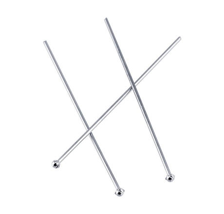 SilverPlatedHeadPins
