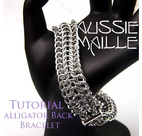 Alligator Back Bracelet Tutorial