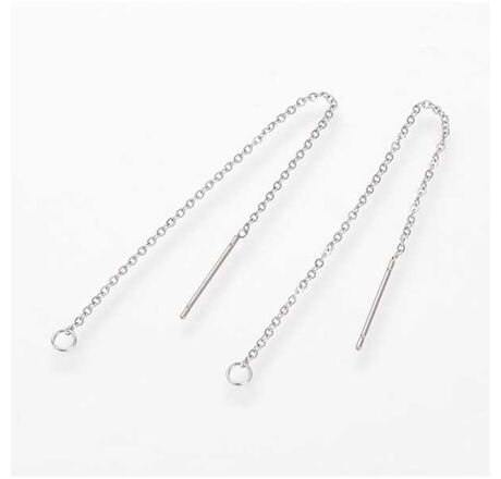 Stainless Steel Ear Threads