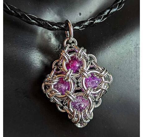 Stained Glass Pendant