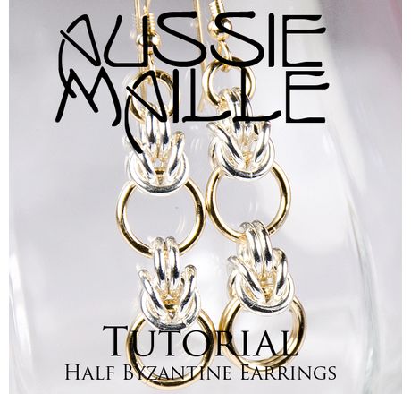 Half Byzantine Earrings