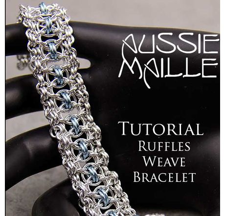 Ruffles Weave Bracelet Tutorial