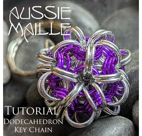 Dodecahedron Key Chain Tutorial