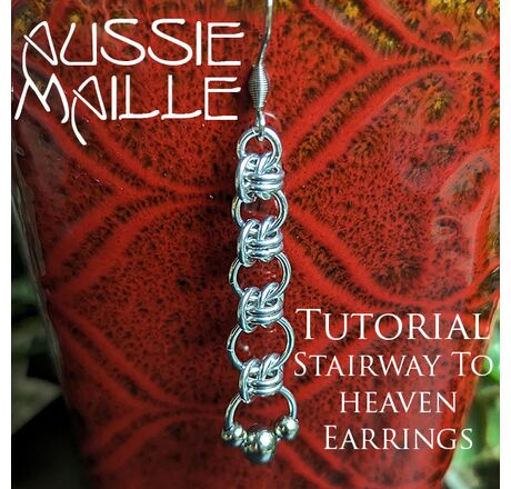 Stairway to Heaven Earrings Tutorial